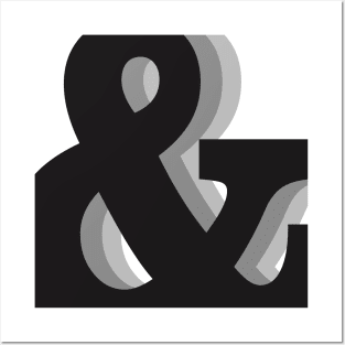 Ampersand - And Symbol - Minimal Posters and Art